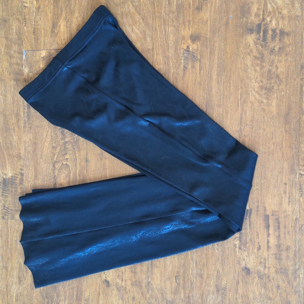 Blackmilk Black Snakeskin Bell Bottoms Small